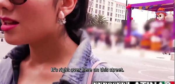 exposedlatinas - Lovely latina gets a job and ends up in a porn casting